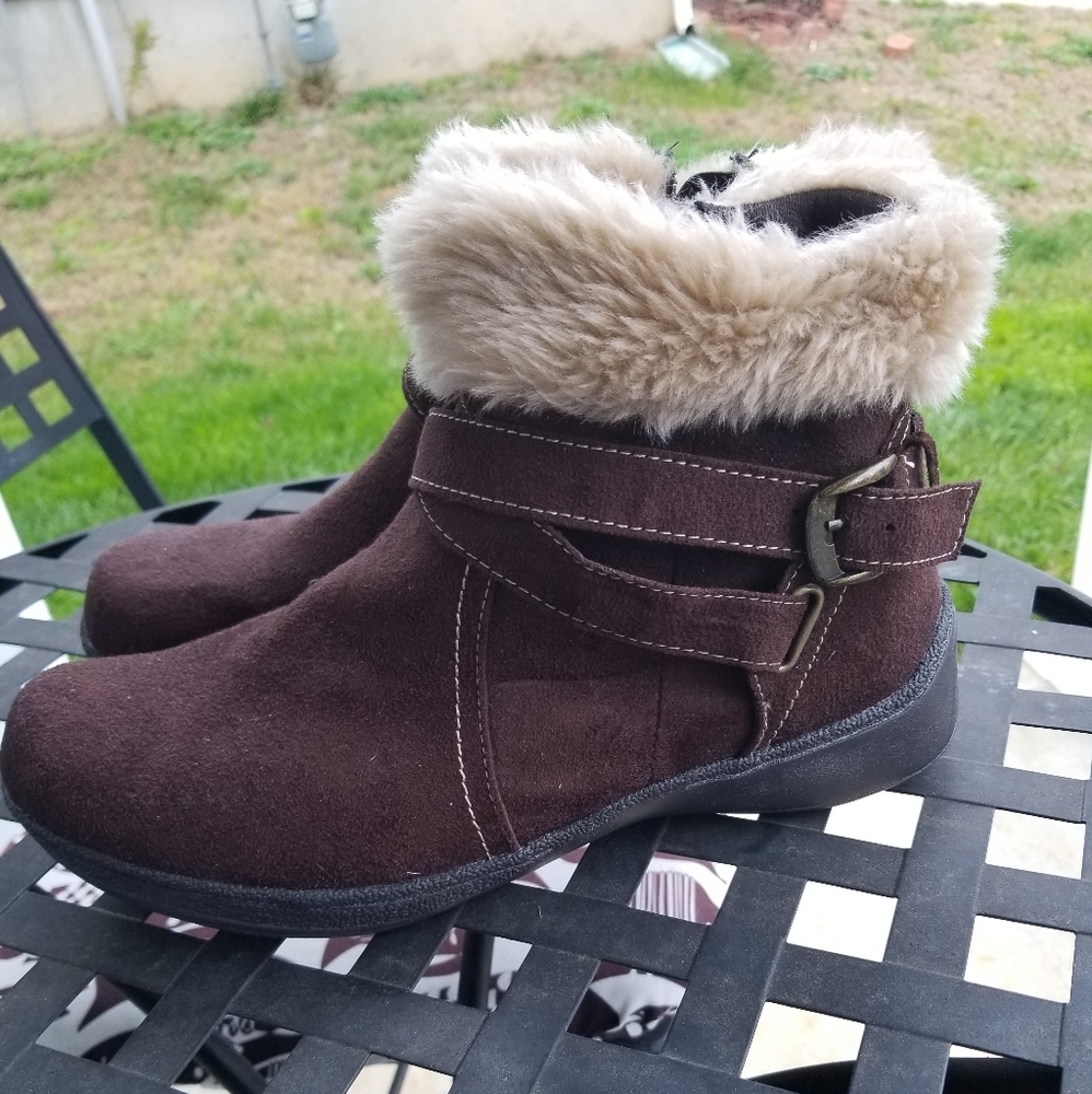 Brown Fashion Bug ankle bootie